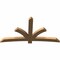 Ekena Millwork Davenport Timber Gable Bracket, Western Red Cedar, 84"W x 45"H x 3 1/2"D x 5 1/2"F, 13/12 Pitch GBW084X45X0406DAV00SWR - alternate 2